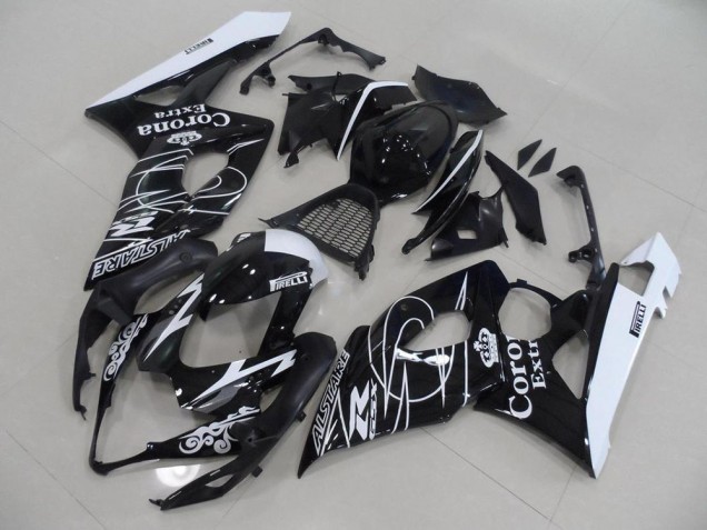 2005-2006 Black Corona Suzuki GSXR 1000 Bike Fairing Kit 2005-2006 Black Corona Suzuki GSXR 1000 Bike Fairing Kit
