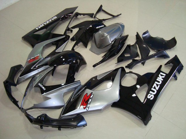 2005-2006 Grey Black Suzuki GSXR 1000 Motorbike Fairing 2005-2006 Grey Black Suzuki GSXR 1000 Motorbike Fairing