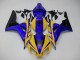 2006-2007 Yellow Blue Honda CBR1000RR Replacement Motorcycle Fairings