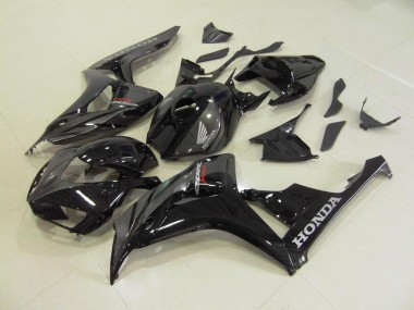 2006-2007 Black Silver Honda CBR1000RR Motorcyle Fairings