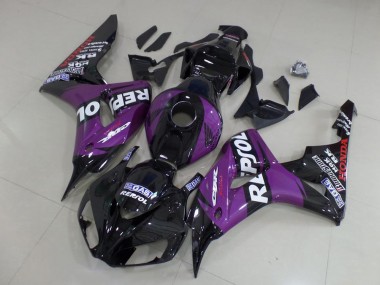 2006-2007 Purple Repsol Honda CBR1000RR Motorcyle Fairings