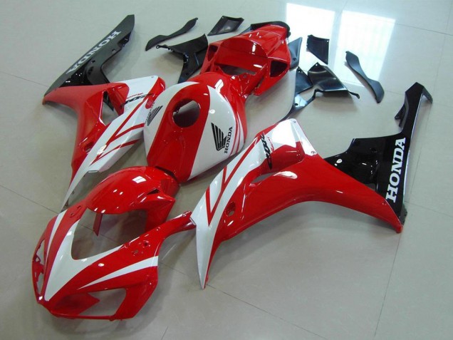 2006-2007 Red White Honda CBR1000RR Motorcycle Fairing Kits 2006-2007 Red White Honda CBR1000RR Motorcycle Fairing Kits