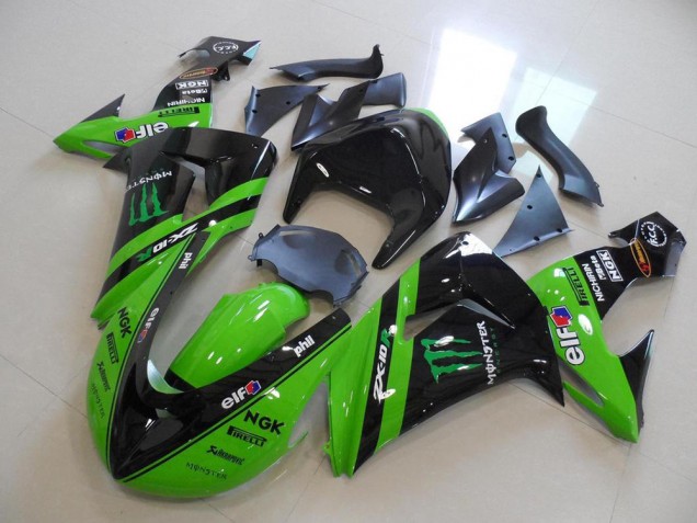 2006-2007 Monster Race Kawasaki ZX10R Motorbike Fairing Kits 2006-2007 Monster Race Kawasaki ZX10R Motorbike Fairing Kits