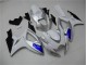 2006-2007 White Blue Suzuki GSXR 600/750 Motorcylce Fairings 2006-2007 White Blue Suzuki GSXR 600/750 Motorcylce Fairings