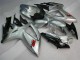 2006-2007 Silver Suzuki GSXR 600/750 Motorcyle Fairings 2006-2007 Silver Suzuki GSXR 600/750 Motorcyle Fairings
