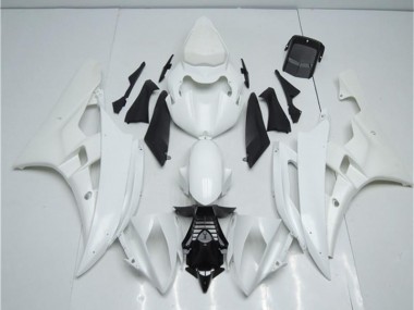 2006-2007 Unpainted Yamaha YZF R6 Replacement Motorcycle Fairings