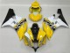 2006-2007 Yellow White Black Yamaha YZF R6 Motorbike Fairing Kits 2006-2007 Yellow White Black Yamaha YZF R6 Motorbike Fairing Kits