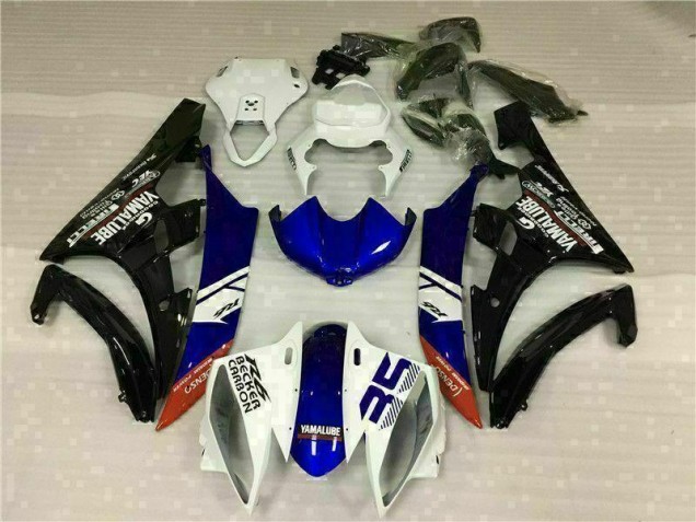 2006-2007 White Yamaha YZF R6 Motorbike Fairing Kits 2006-2007 White Yamaha YZF R6 Motorbike Fairing Kits