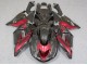 2006-2011 Black Red Kawasaki ZX14R ZZR1400 Bike Fairings