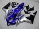 2007-2008 Blue Silver Black Honda CBR600RR Replacement Motorcycle Fairings 2007-2008 Blue Silver Black Honda CBR600RR Replacement Motorcycle Fairings