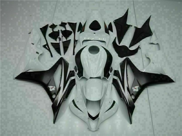 2007-2008 Black Honda CBR600RR Motorcycle Fairings 2007-2008 Black Honda CBR600RR Motorcycle Fairings