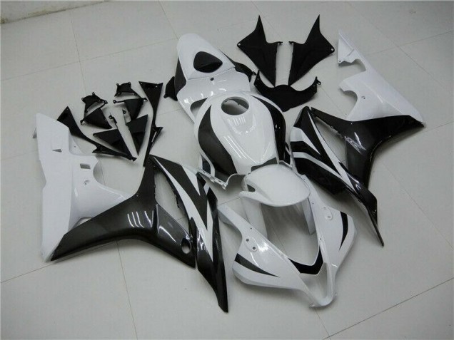 2007-2008 White Black Honda CBR600RR Motorbike Fairing 2007-2008 White Black Honda CBR600RR Motorbike Fairing