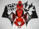 2007-2008 Black Red Honda CBR600RR Motor Bike Fairings 2007-2008 Black Red Honda CBR600RR Motor Bike Fairings
