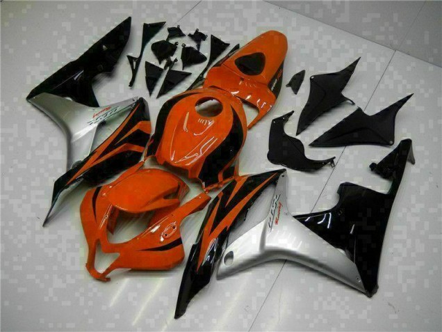 2007-2008 Black Red Silver Honda CBR600RR Motor Fairings 2007-2008 Black Red Silver Honda CBR600RR Motor Fairings