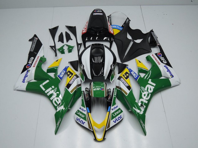 2007-2008 Green Liner Honda CBR600RR Motorbike Fairing 2007-2008 Green Liner Honda CBR600RR Motorbike Fairing