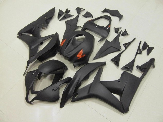2007-2008 Matte Black Honda CBR600RR Replacement Motorcycle Fairings 2007-2008 Matte Black Honda CBR600RR Replacement Motorcycle Fairings