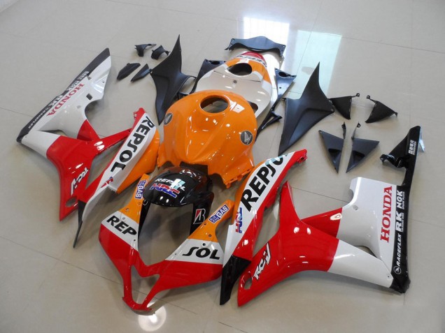 2007-2008 Repsol Honda CBR600RR Motorcycle Bodywork 2007-2008 Repsol Honda CBR600RR Motorcycle Bodywork