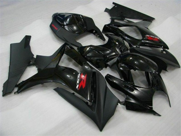 2007-2008 Black Suzuki GSXR 1000 K7 Motorcycle Fairing Kits 2007-2008 Black Suzuki GSXR 1000 K7 Motorcycle Fairing Kits