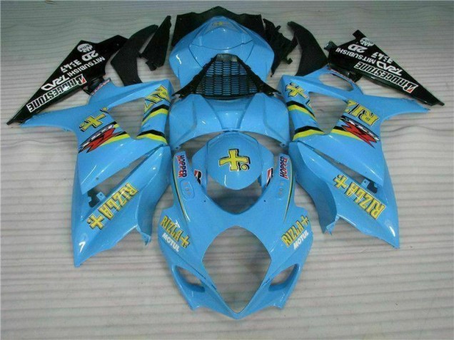 2007-2008 Blue Suzuki GSXR 1000 K7 Motorbike Fairing 2007-2008 Blue Suzuki GSXR 1000 K7 Motorbike Fairing