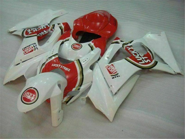 2007-2008 Red White Suzuki GSXR 1000 K7 Motor Bike Fairings 2007-2008 Red White Suzuki GSXR 1000 K7 Motor Bike Fairings