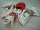 2007-2008 Red White Suzuki GSXR 1000 K7 Motor Bike Fairings 2007-2008 Red White Suzuki GSXR 1000 K7 Motor Bike Fairings