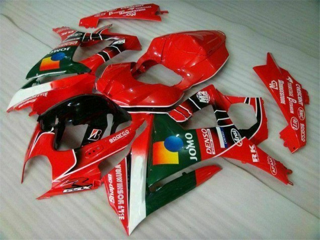 2007-2008 Red Suzuki GSXR 1000 K7 Replacement Motorcycle Fairings 2007-2008 Red Suzuki GSXR 1000 K7 Replacement Motorcycle Fairings