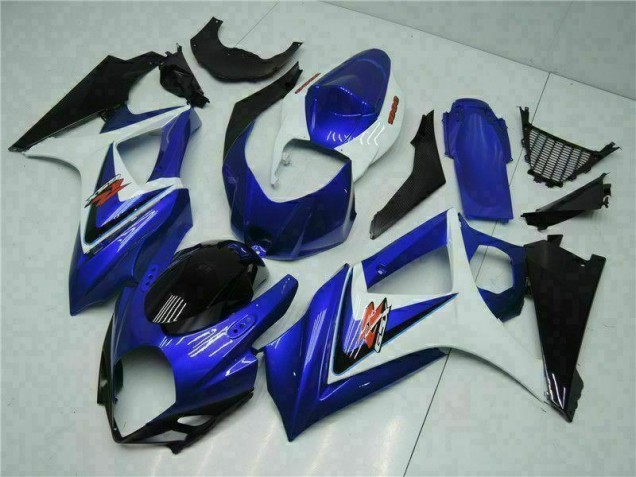 2007-2008 Blue Suzuki GSXR 1000 K7 Motorcycle Fairings Kits 2007-2008 Blue Suzuki GSXR 1000 K7 Motorcycle Fairings Kits