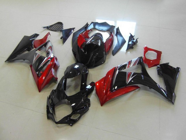 2007-2008 Red Black No Sticker Suzuki GSXR 1000 K7 Motorbike Fairings 2007-2008 Red Black No Sticker Suzuki GSXR 1000 K7 Motorbike Fairings