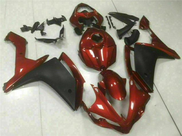 2007-2008 Red Black Yamaha YZF R1 Bike Fairing Kit 2007-2008 Red Black Yamaha YZF R1 Bike Fairing Kit