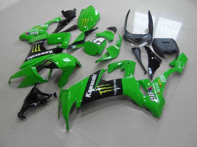 2008-2010 Green Monster 41 Kawasaki ZX10R Motorcycle Fairing 2008-2010 Green Monster 41 Kawasaki ZX10R Motorcycle Fairing