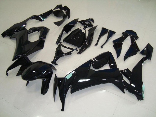 2008-2010 Glossy Black Kawasaki ZX10R Bike Fairing 2008-2010 Glossy Black Kawasaki ZX10R Bike Fairing