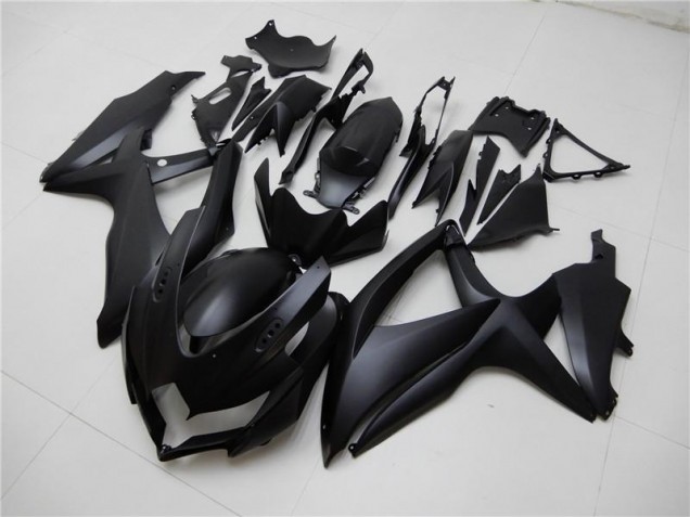 2008-2010 Matte Black Suzuki GSXR 600/750 Moto Fairings 2008-2010 Matte Black Suzuki GSXR 600/750 Moto Fairings