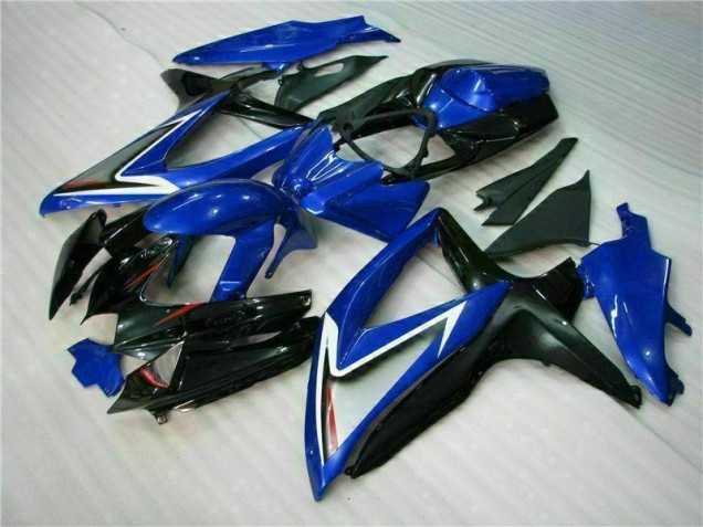 2008-2010 Blue Black Suzuki GSXR 600/750 Motorcycle Fairing Kit