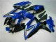 2008-2010 Blue Black Suzuki GSXR 600/750 Motorcycle Fairing Kit