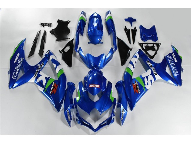 2008-2010 Blue White Green Suzuki GSXR 600/750 Motor Bike Fairings 2008-2010 Blue White Green Suzuki GSXR 600/750 Motor Bike Fairings