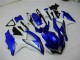 2008-2010 Blue White Suzuki GSXR 600/750 Motorcycle Fairing Kit 2008-2010 Blue White Suzuki GSXR 600/750 Motorcycle Fairing Kit