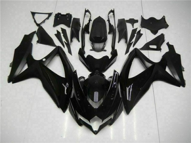 2008-2010 Black Suzuki GSXR 600/750 Bike Fairings 2008-2010 Black Suzuki GSXR 600/750 Bike Fairings