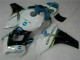 2008-2011 White Honda CBR1000RR Motorcycle Fairings Kit