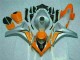 2008-2011 Orange Silver Honda CBR1000RR Motorcyle Fairings 2008-2011 Orange Silver Honda CBR1000RR Motorcyle Fairings