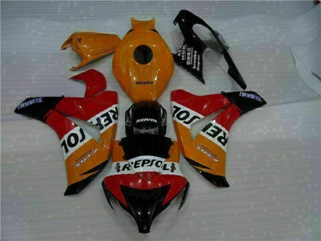 2008-2011 Orange Repsol Honda CBR1000RR Motorbike Fairings 2008-2011 Orange Repsol Honda CBR1000RR Motorbike Fairings