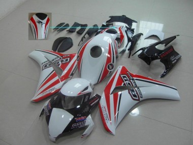 2008-2011 White Red Rsd Honda CBR1000RR Motorcycle Fairing Kit