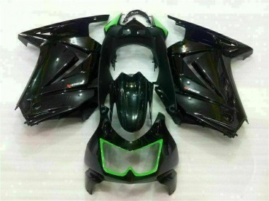 2008-2012 Black Kawasaki EX250 Motorcyle Fairings