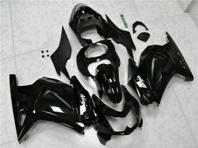 2008-2012 Black Ninja Kawasaki EX250 Bike Fairing Kit 2008-2012 Black Ninja Kawasaki EX250 Bike Fairing Kit