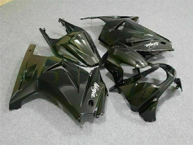 2008-2012 Black Kawasaki EX250 Motorcyle Fairings & Bodywork 2008-2012 Black Kawasaki EX250 Motorcyle Fairings & Bodywork