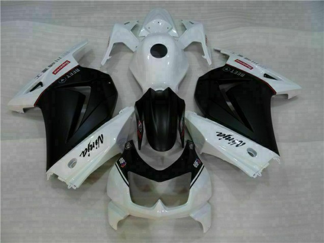 2008-2012 White Black Ninja Kawasaki EX250 Motorbike Fairings 2008-2012 White Black Ninja Kawasaki EX250 Motorbike Fairings