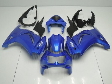 2008-2012 Blue Kawasaki ZX250R Motorcylce Fairings