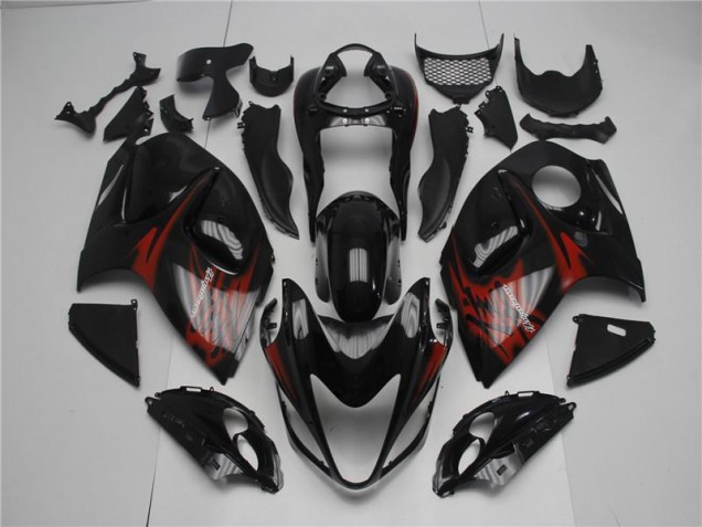 2008-2019 Black Red Suzuki GSXR 1300 Hayabusa Motor Bike Fairings 2008-2019 Black Red Suzuki GSXR 1300 Hayabusa Motor Bike Fairings