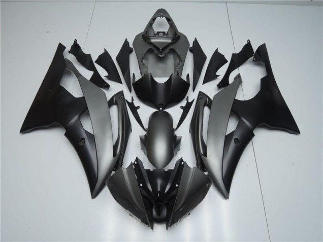 2008-2016 Grey Black Yamaha YZF R6 Motor Bike Fairings 2008-2016 Grey Black Yamaha YZF R6 Motor Bike Fairings