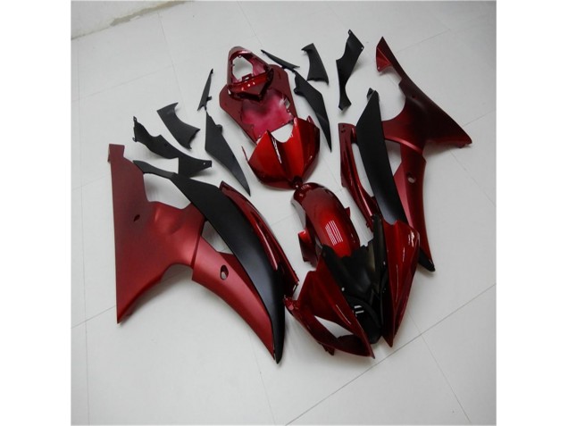 2008-2016 Red Black Yamaha YZF R6 Bike Fairing Kit 2008-2016 Red Black Yamaha YZF R6 Bike Fairing Kit
