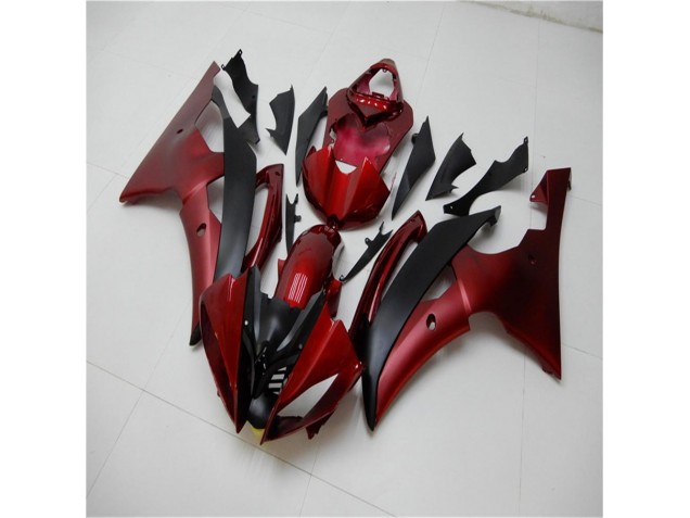 2008-2016 Red Black Yamaha YZF R6 Bike Fairing Kit 2008-2016 Red Black Yamaha YZF R6 Bike Fairing Kit